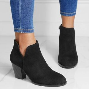 Black booties